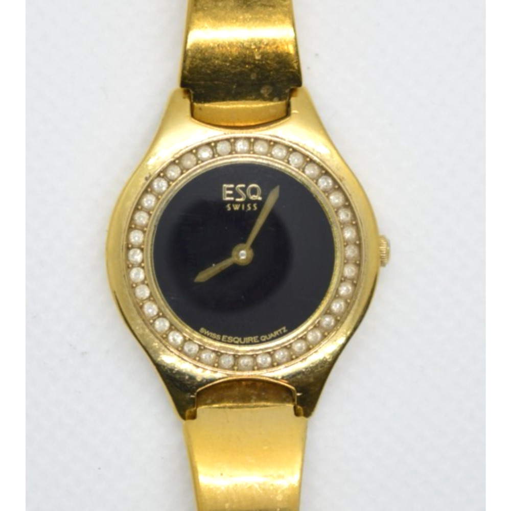 Vintage Ladies ESQ Esquire Quartz 100564 Swiss Made Watch